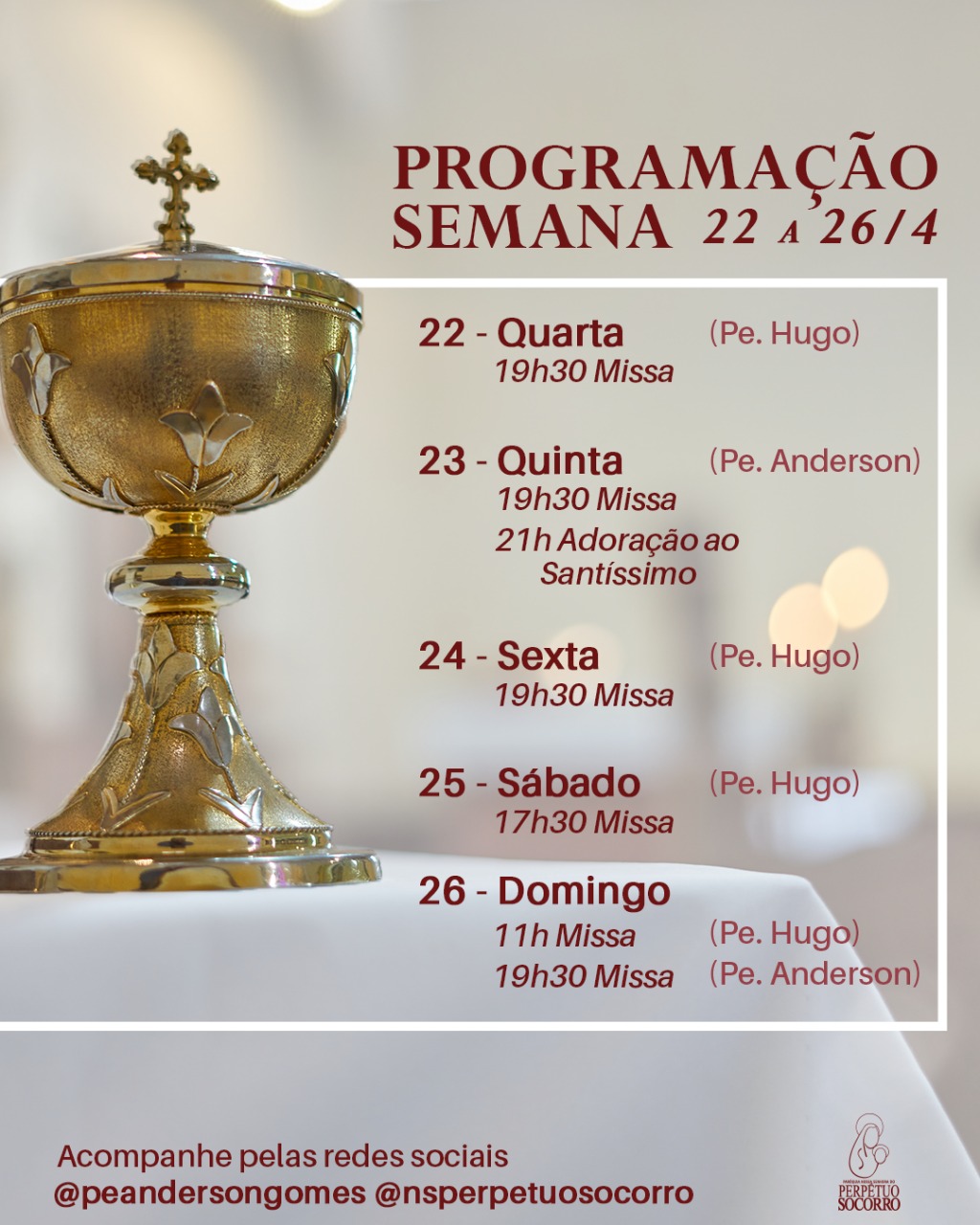 horariodemissa Paróquia Nossa Senhora do Perpétuo Socorro horariodemissa Paróquia Nossa Senhora do Perpétuo Socorro